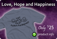 Autism awarness tees